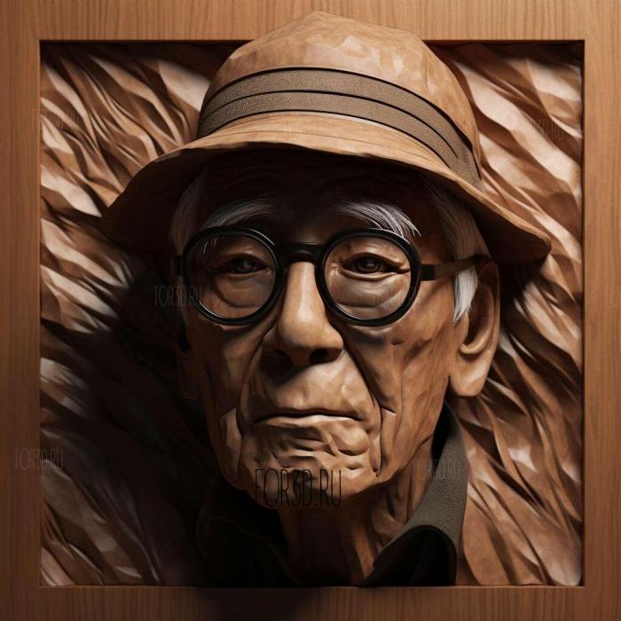 akira kurosawa 4 stl model for CNC